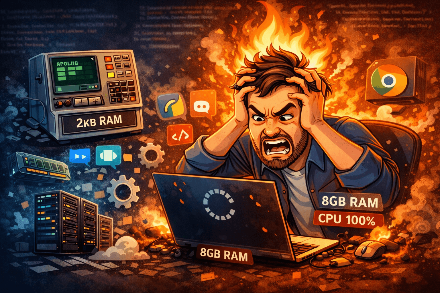 From Native to Electron: How Software Development Sacrificed Performance for Convenience