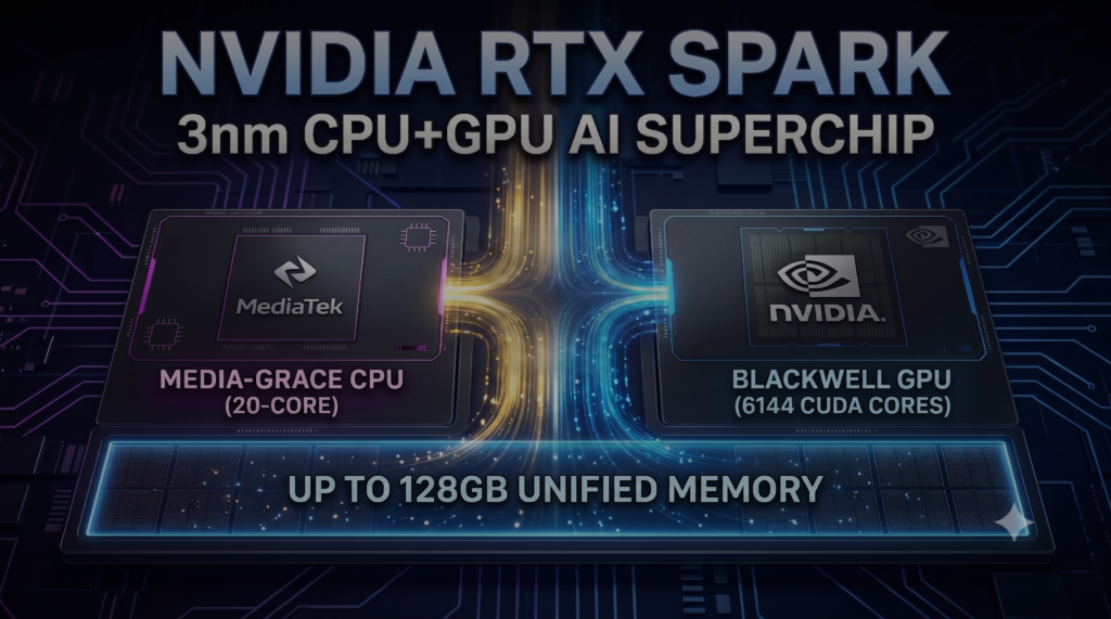 Inside the NVIDIA RTX Spark: Fusing Arm Efficiency with Blackwell GPU Architecture